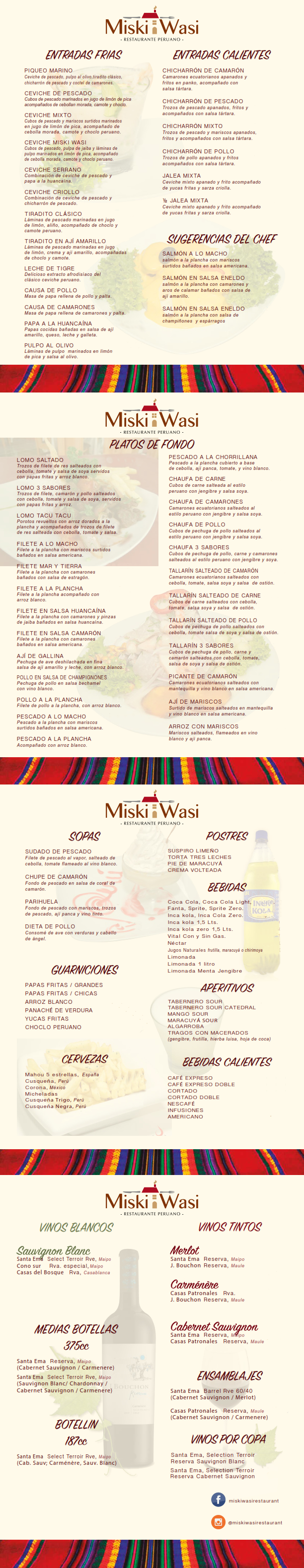Carta Menu
